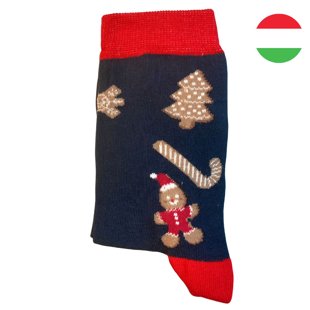 Mézeskalácsos bokazokni