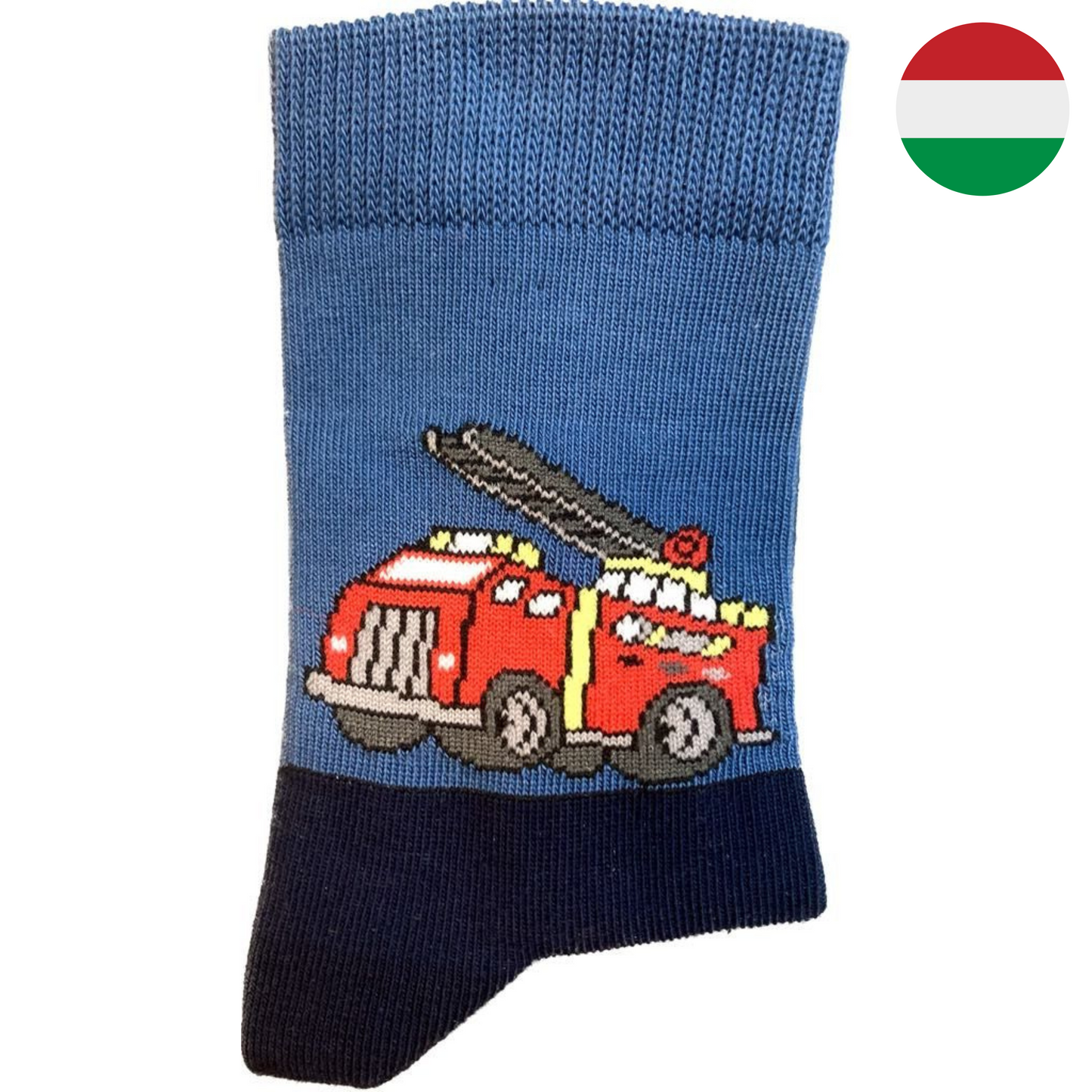 Tűzoltós gyerekzokni