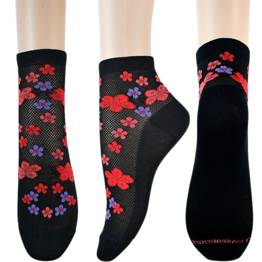 Basil női pamut bokazokni