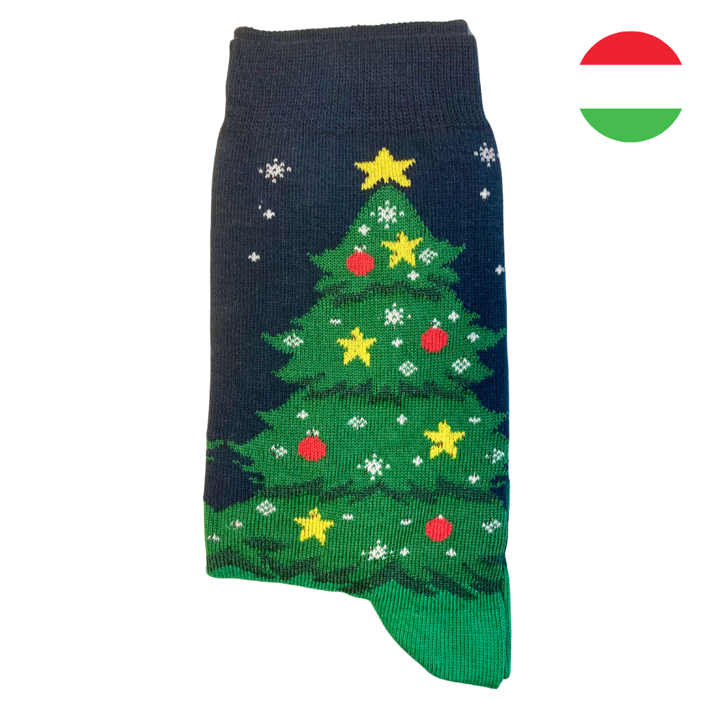 Karácsonyfás bokazokni