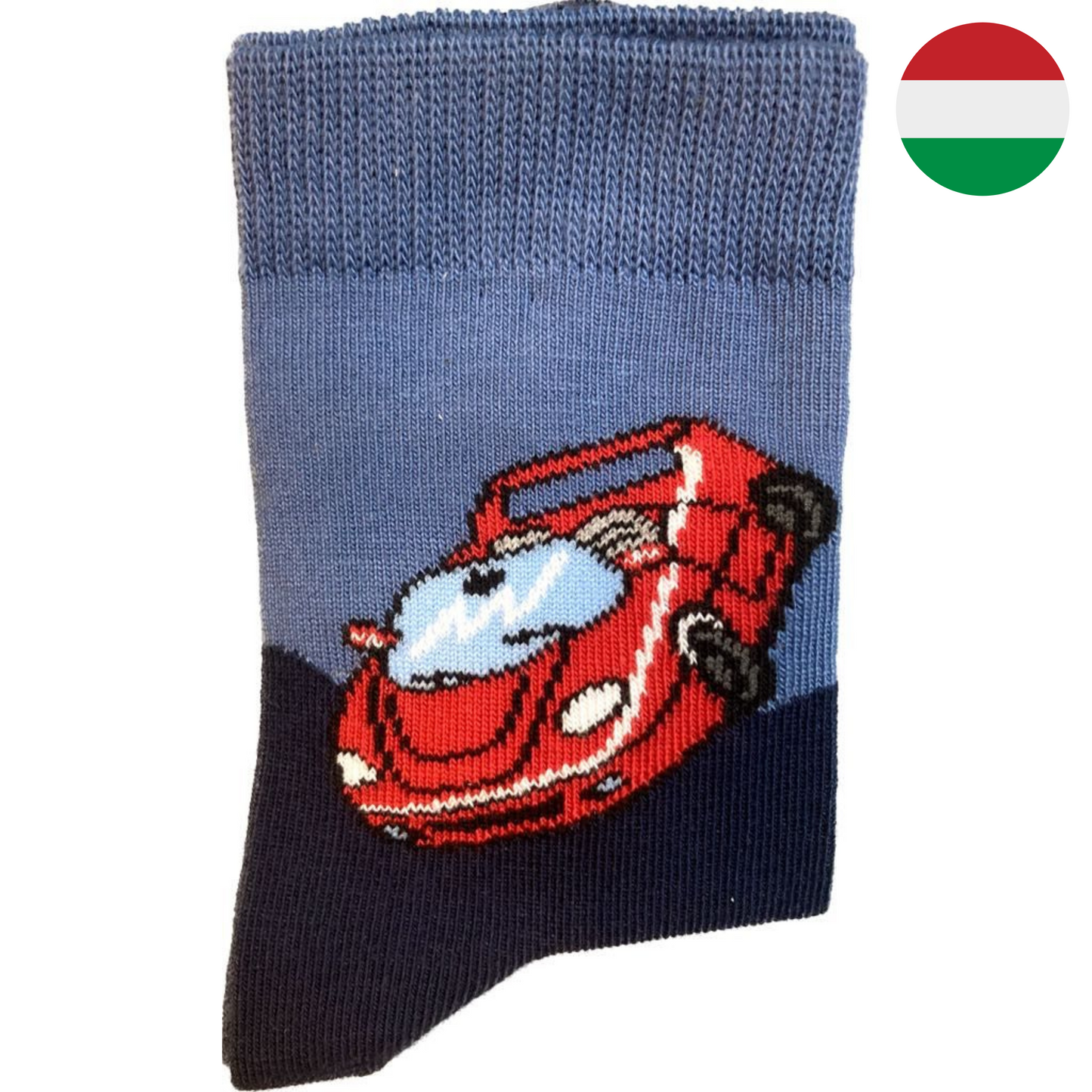 Sportautós gyerekzokni