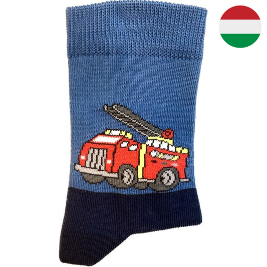 Tűzoltós gyerekzokni