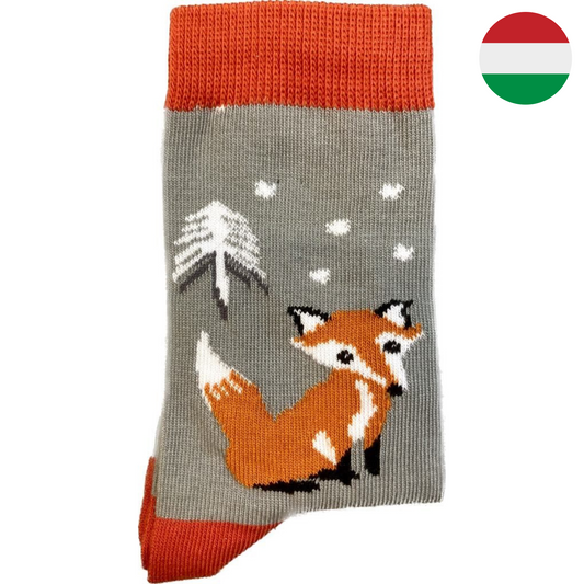 Rókás gyerekzokni