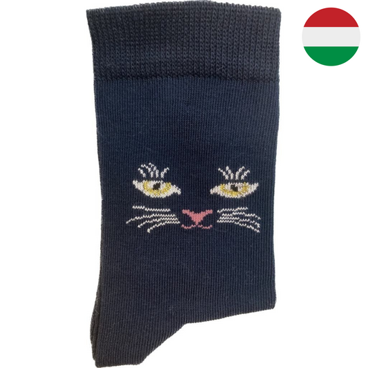 Macskafejes gyerekzokni