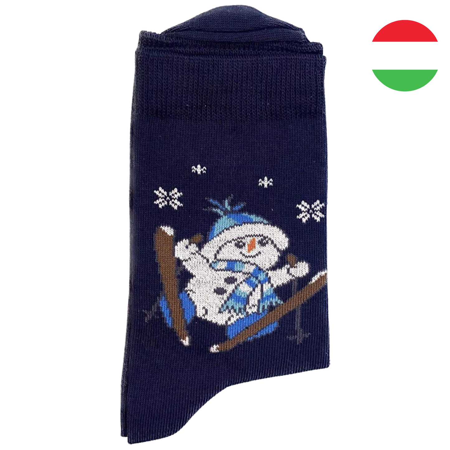 Sielő hóemberes bokazokni