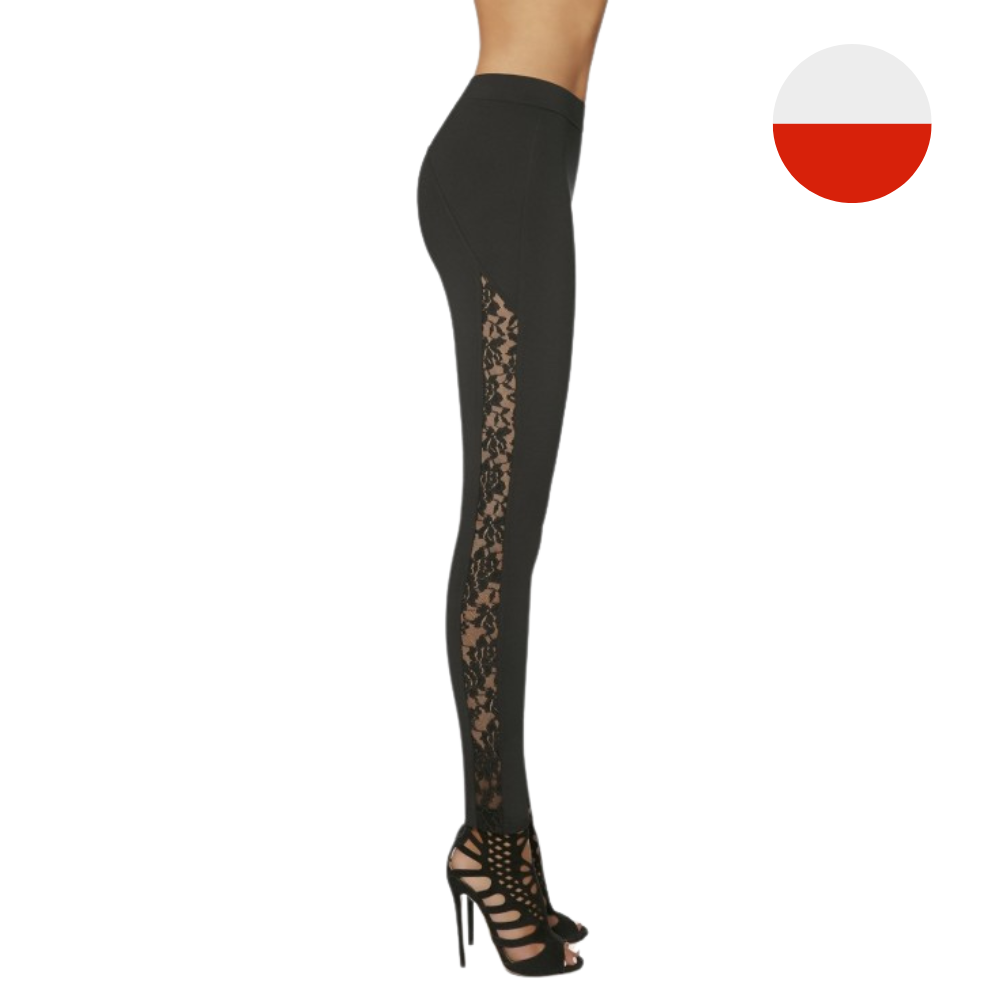 Meloe virágmintás legging